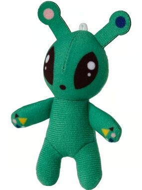 IKEA AFTONSPARV Mini Green Alien Plush Toy -  705.624.31